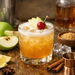 Apple Whiskey Sour Drink