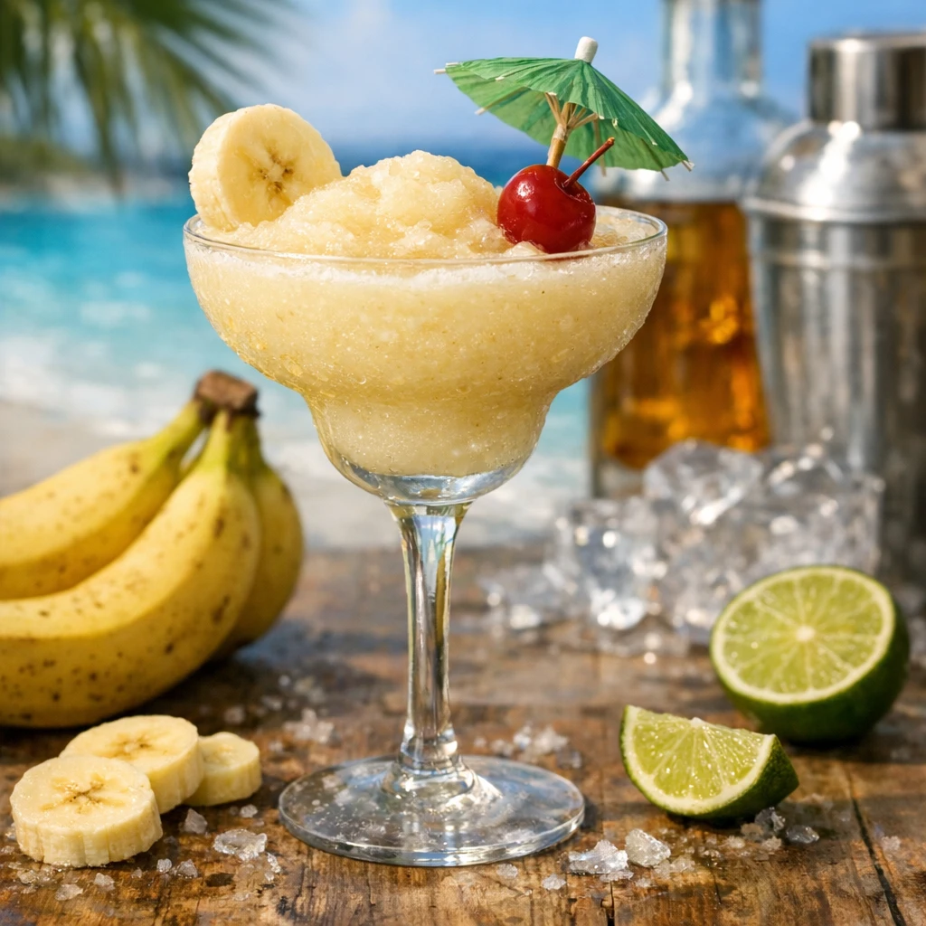 Banana Daiquiri Drink