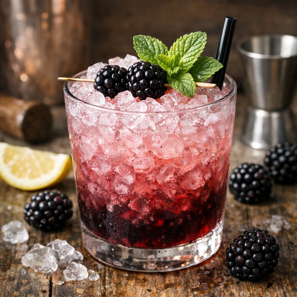 Blackberry Bramble Drink