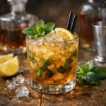 Bourbon Smash Drink