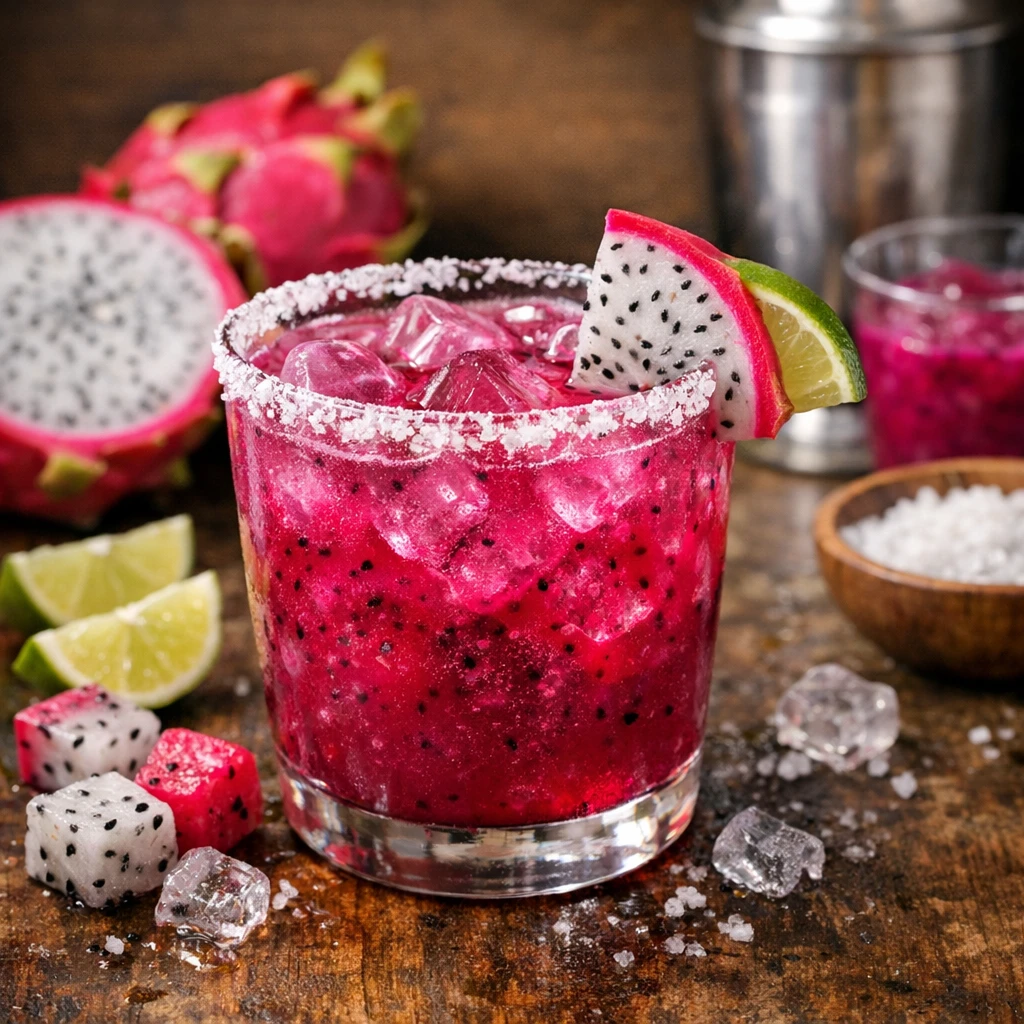 Dragonfruit Margarita Drink
