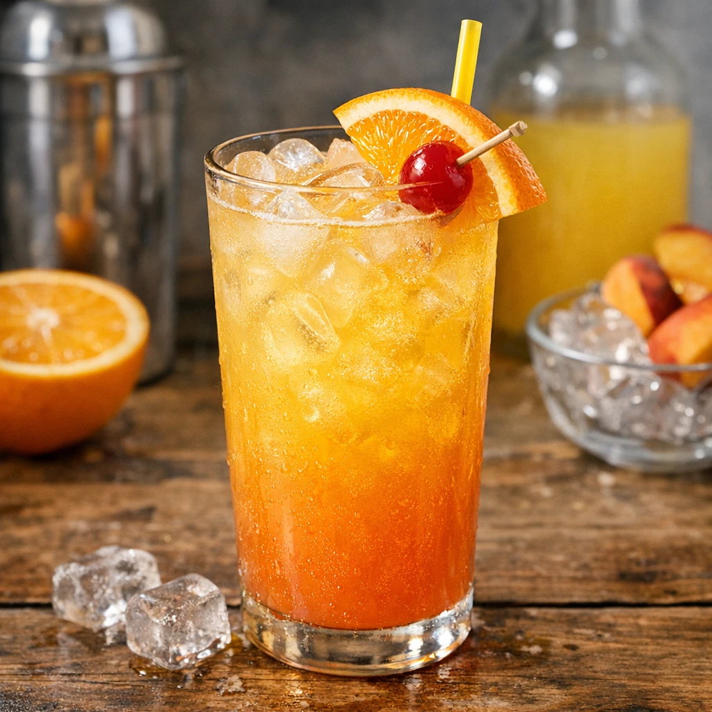 Fuzzy Navel Drink