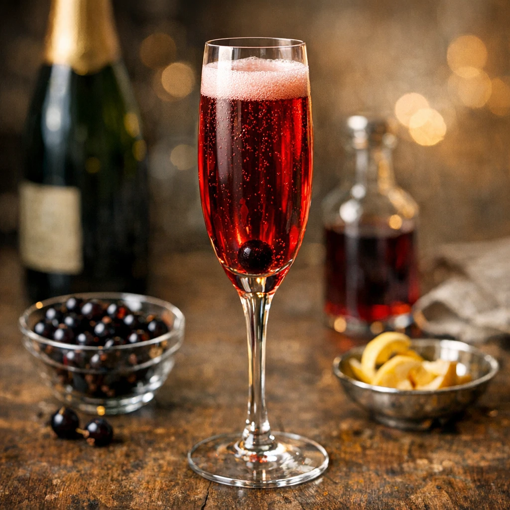 Kir Royale Drink
