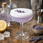 Lavender Gin Sour Drink