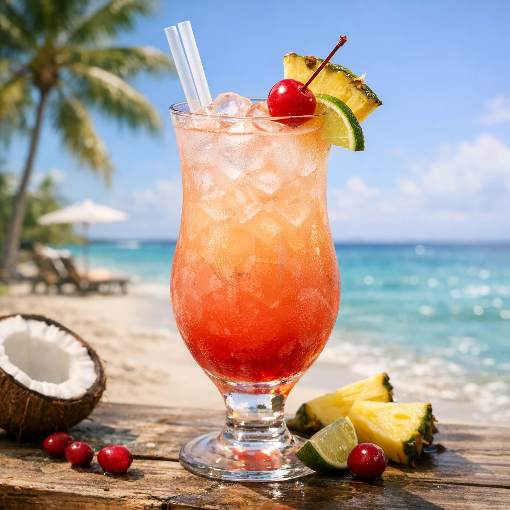 Malibu Bay Breeze Drink