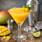 Mango Martini Drink Mango Martini Drink