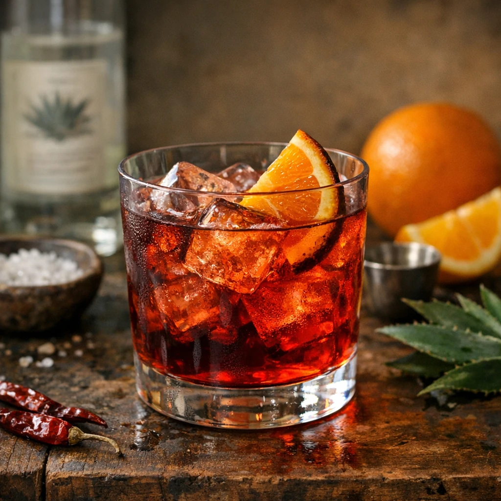 Mezcal Negroni Drink