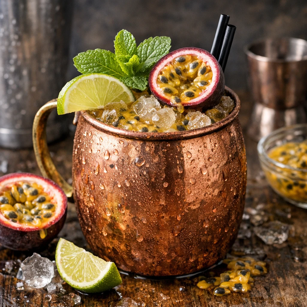 Passionfruit Mule Drink