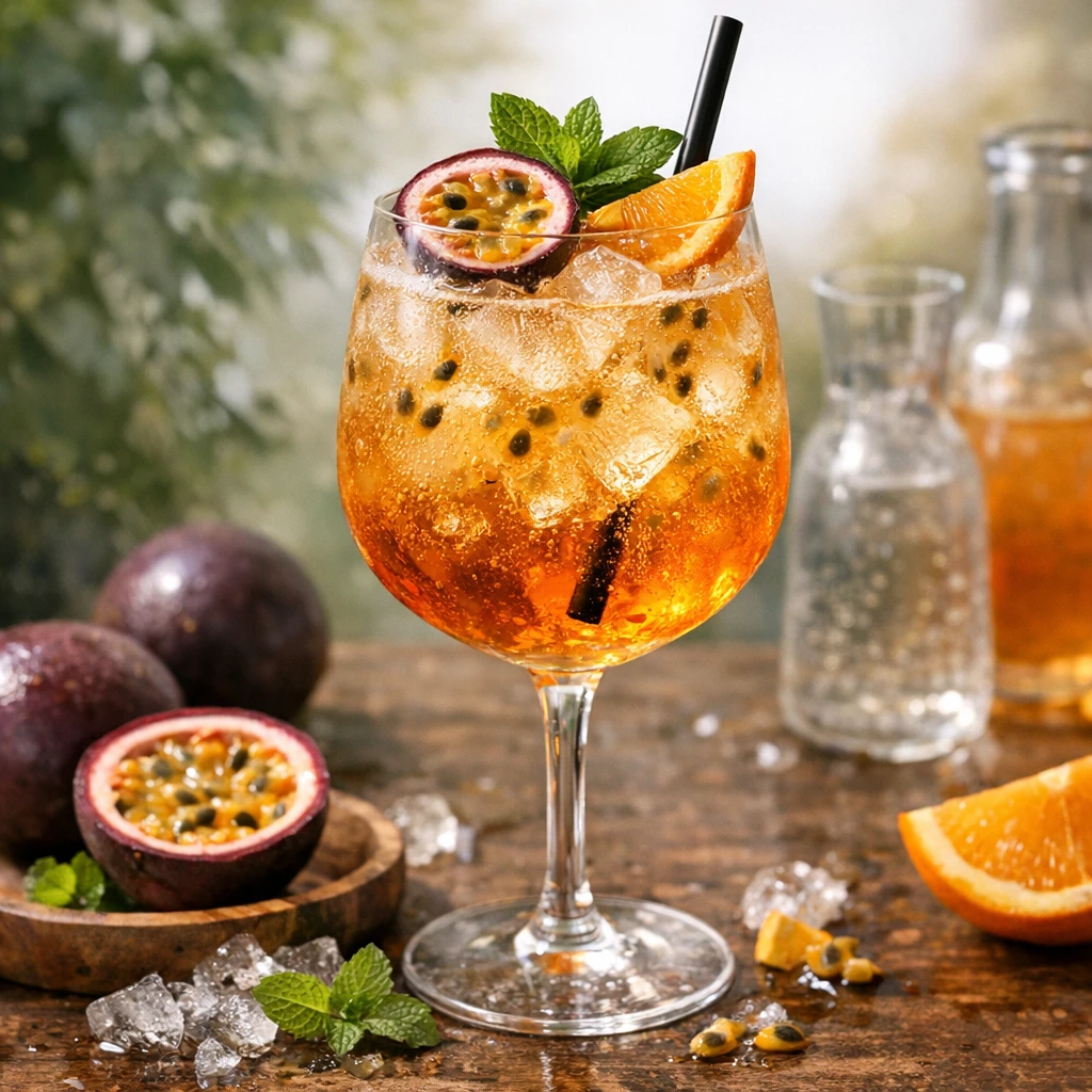 Passionfruit Spritz Drink