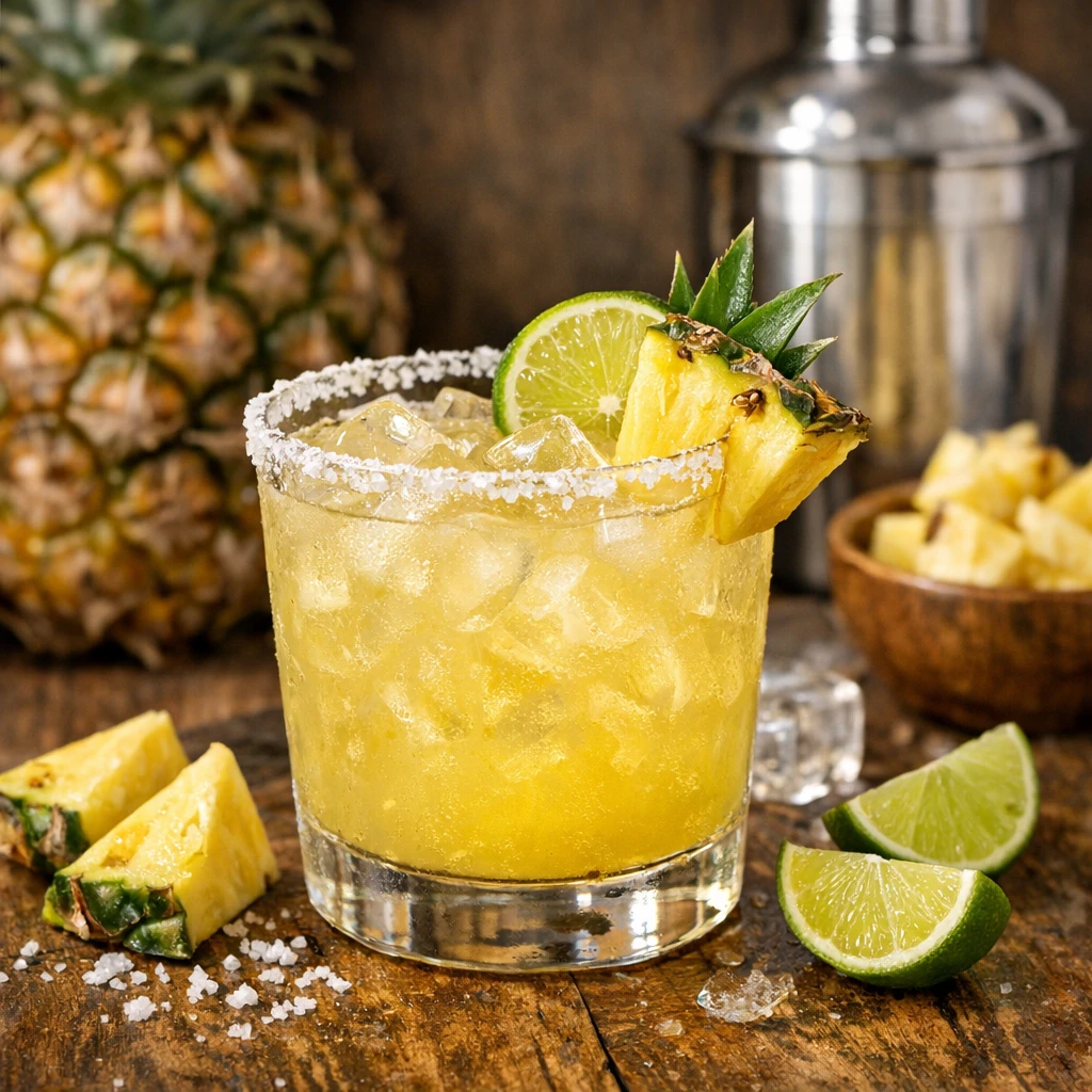 Pineapple Margarita Drink