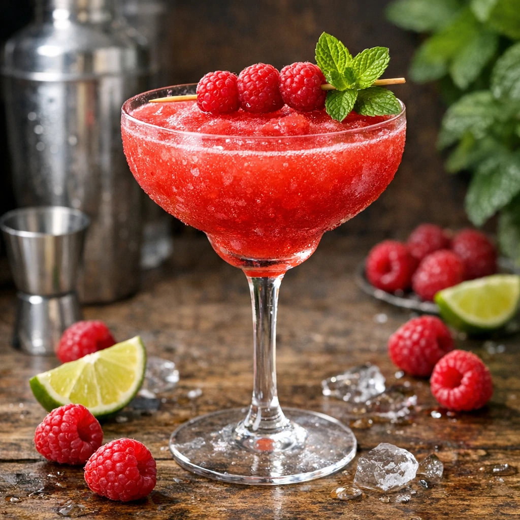 Raspberry Daiquiri Drink
