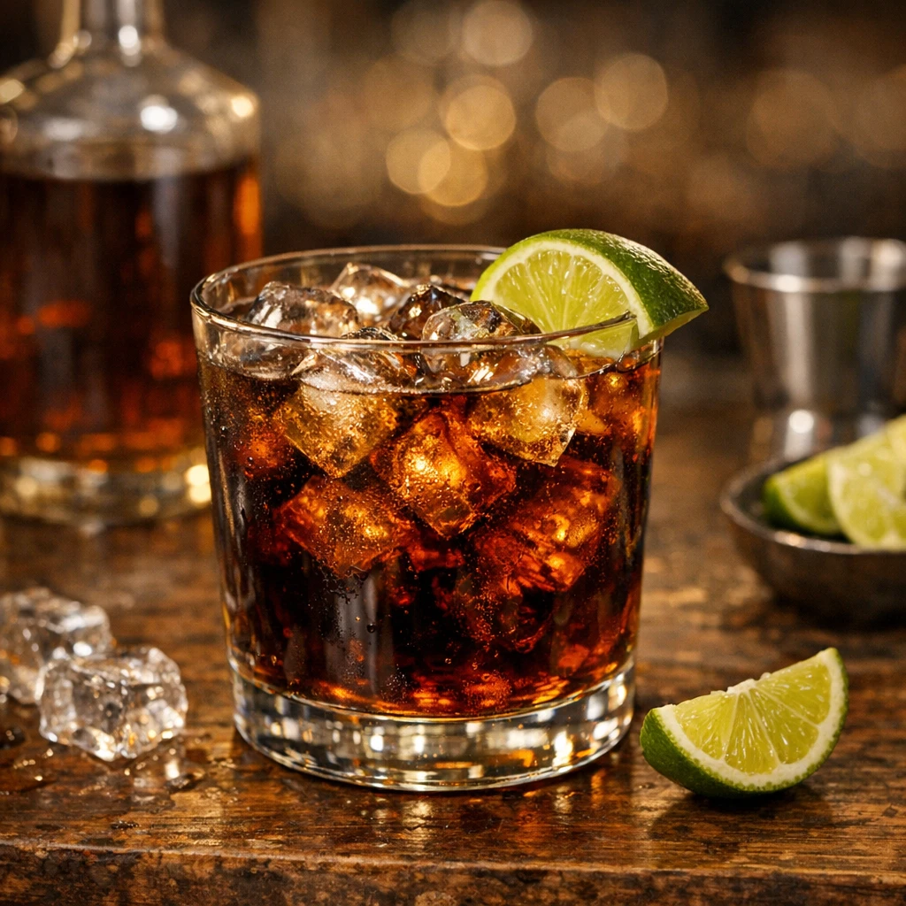 Rum & Coke Drink