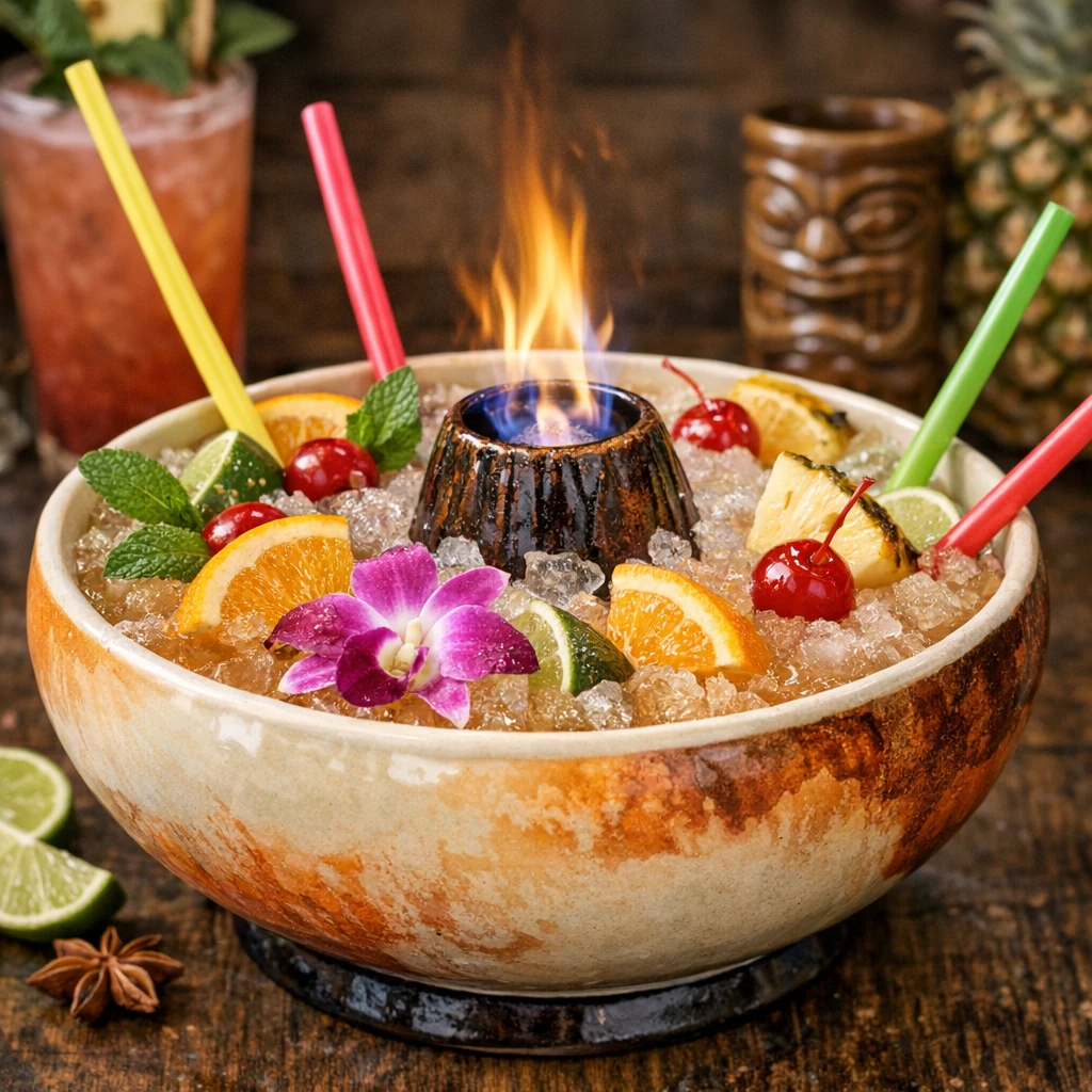 Scorpion Bowl Drink