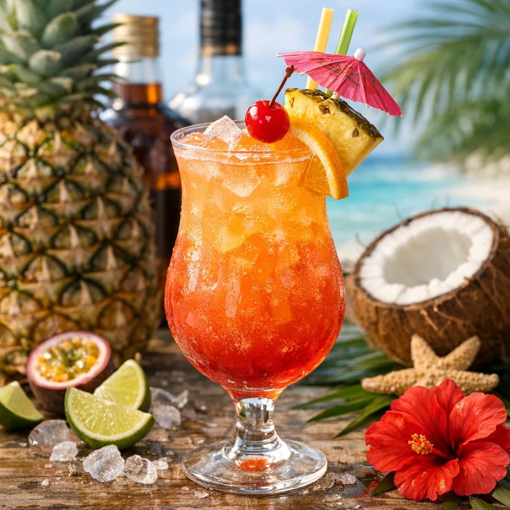 Tropical Rum Punch Drink