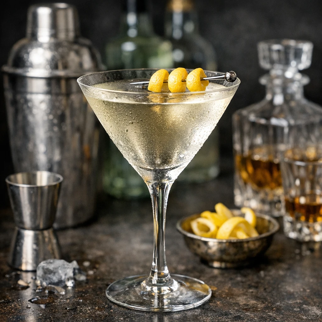 Vesper Martini Drink