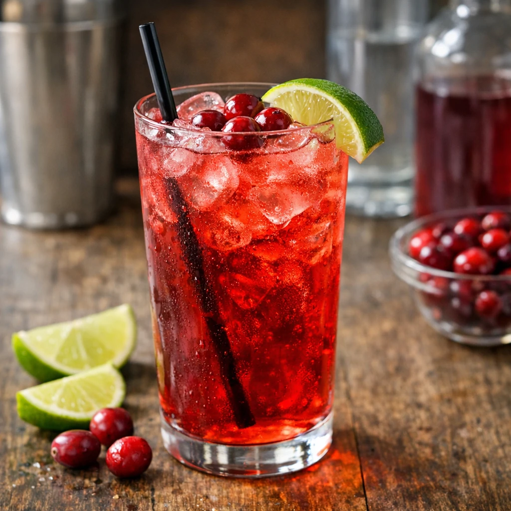 Vodka Cranberry Drink