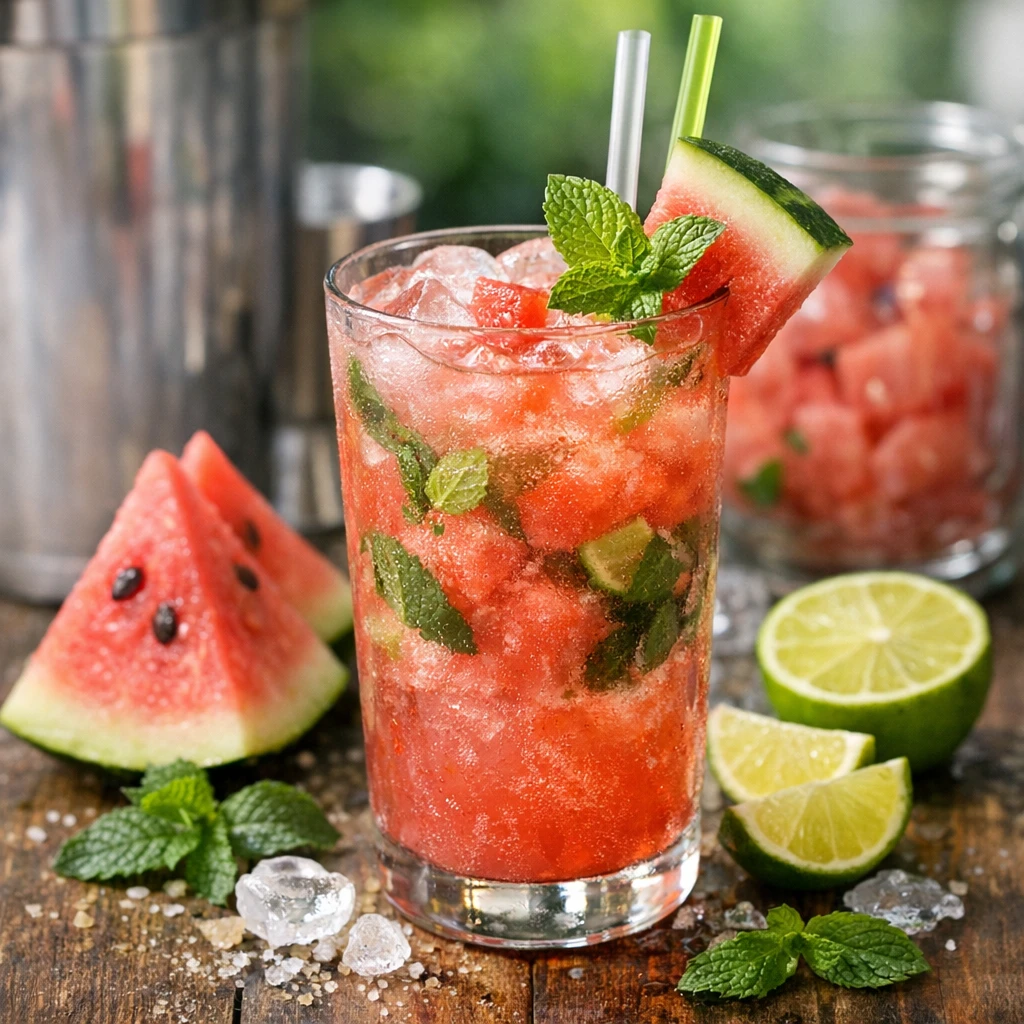 Watermelon Mojito Drink