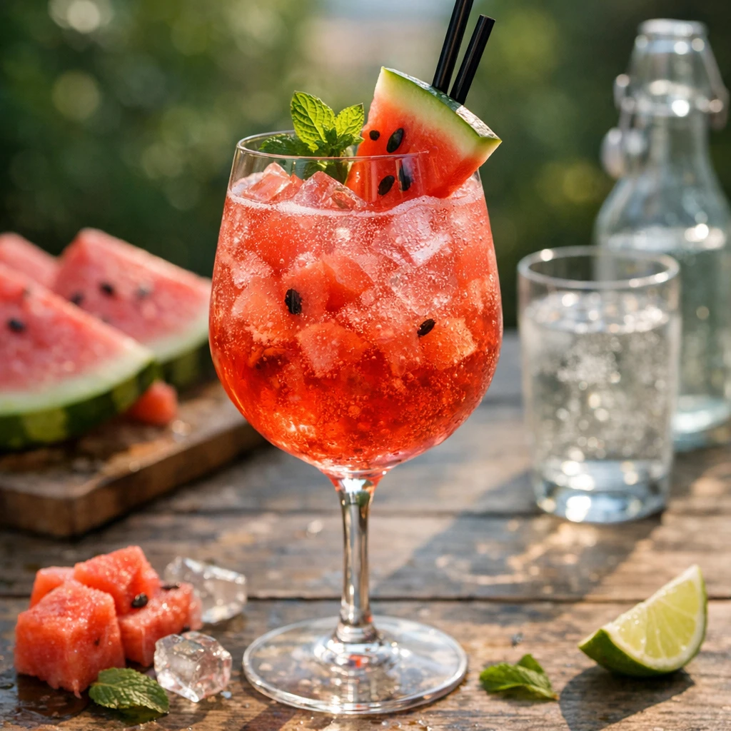 Watermelon Spritz Drink